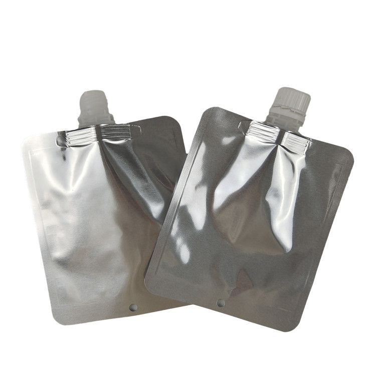 Custom Reusable Stand Up Plastic Spout Pouch for Liquid Juice Digital Print Stand Up Aluminum Foil Spout Pouch