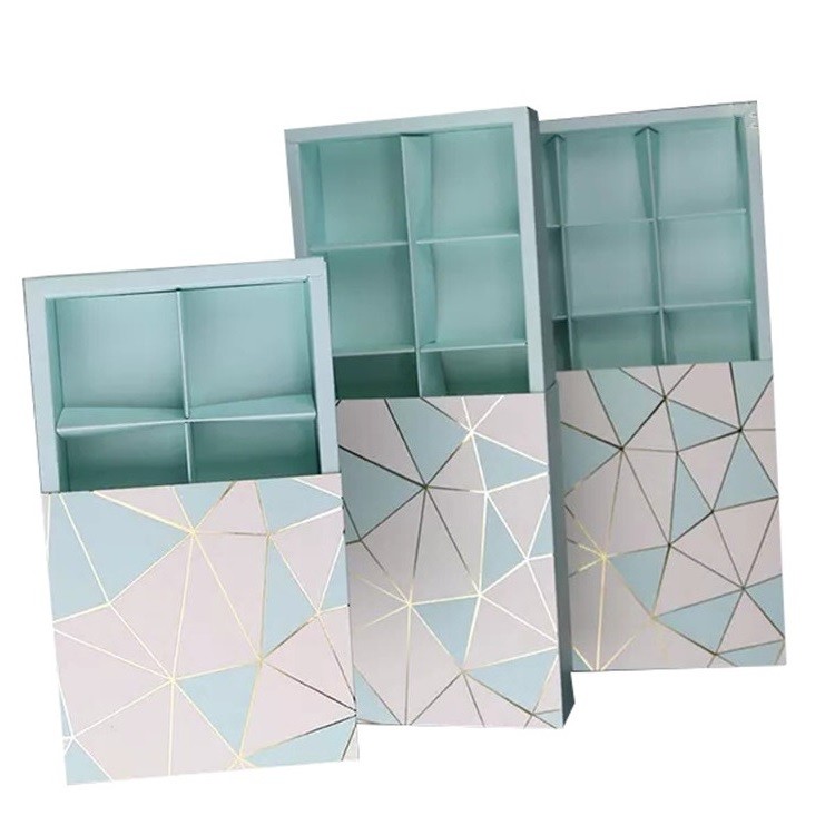 SGS Drawer Type Paper Chocolate Packaging Box With CMYK Printing