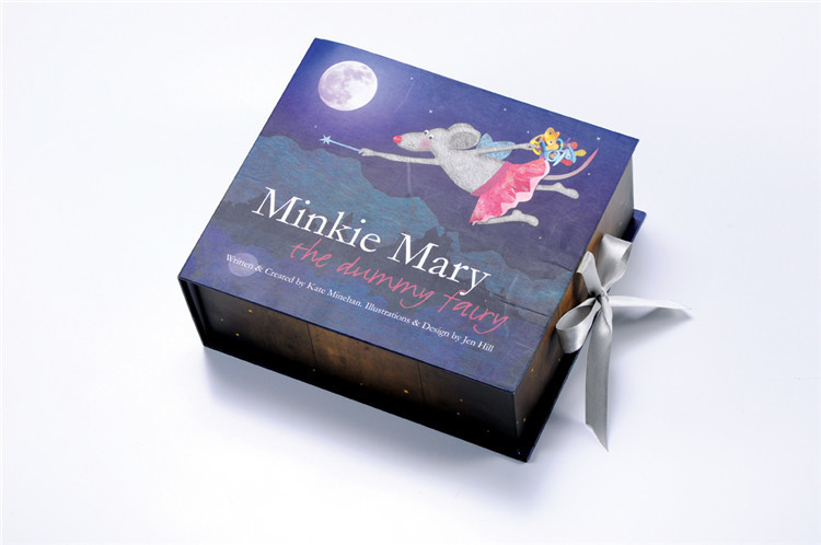 Gloss Lamination Rigid Cardboard Box , Cardboard Gift Packaging Box For Story Book
