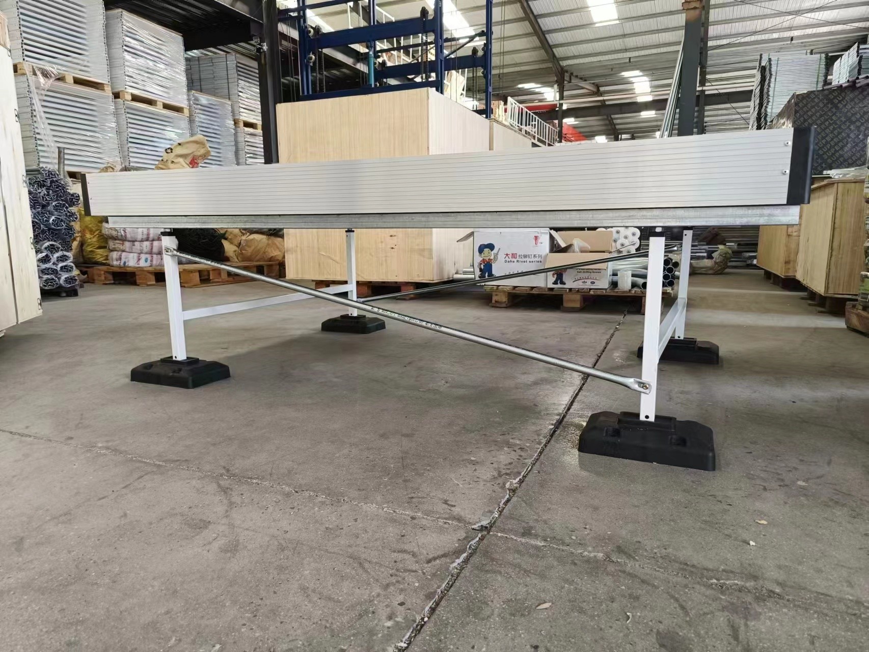 Agriculture Ebb And Flow tables Hydroponic seedling Grow Rolling Bench seedbed with abs tray