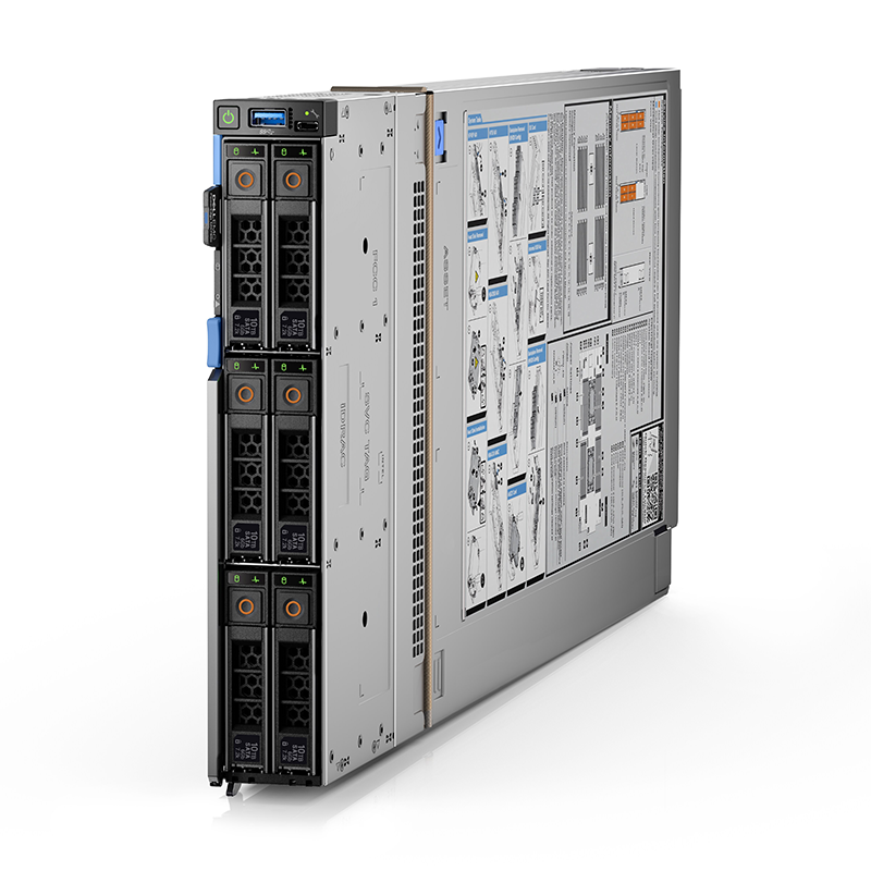 Poweredge MX750c Data Computing Center High Density Blade Server for Data Processing