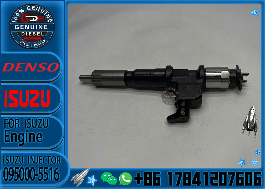 High quality common rail fuel injector 095000-5516 8-97603415-7 8976034157 with stock available and fast delivery