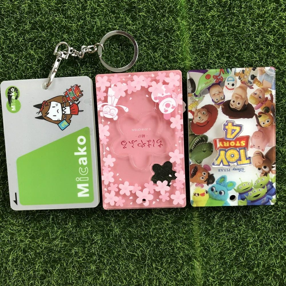 Offset Printing Cartoon Luggage Tag , Plastic Acrylic Label Tags 20-25g