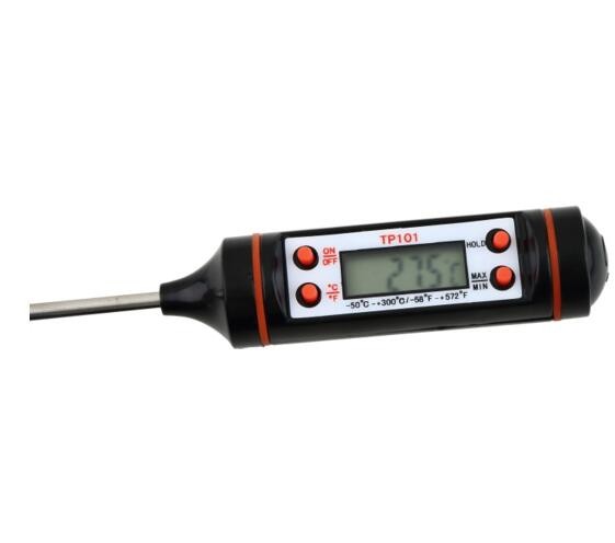 Food pen type digital kitchen food thermometer probe type electronic liquid barbecue oil temperature measurement TP-101