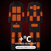 Winter Men Warm Electric Heating Suit Set Heating USB Heated Thermal Underwear Suit
