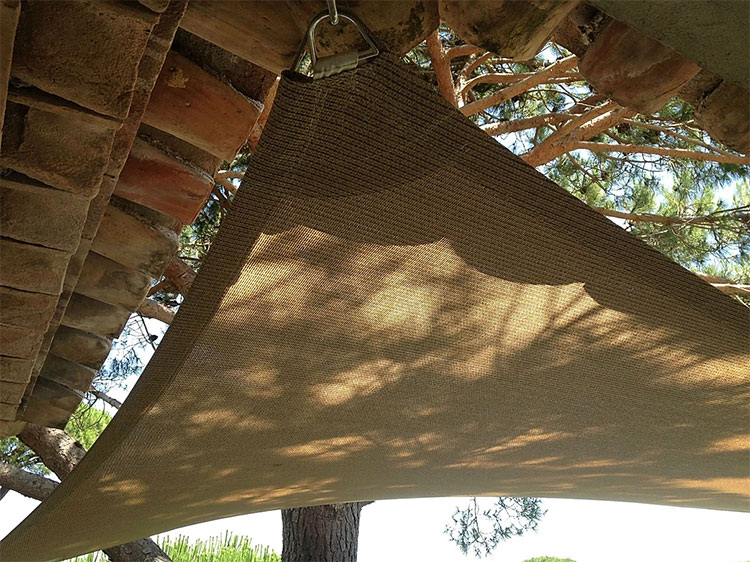 Sun Shade Sail, outdoor sunshade garden sail and fence and yard of shade sail