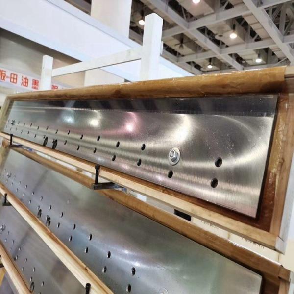 Adjustable Guide Plastic Handle Paper Cutting Machine Blade 90 Degree Angle HSS Blade