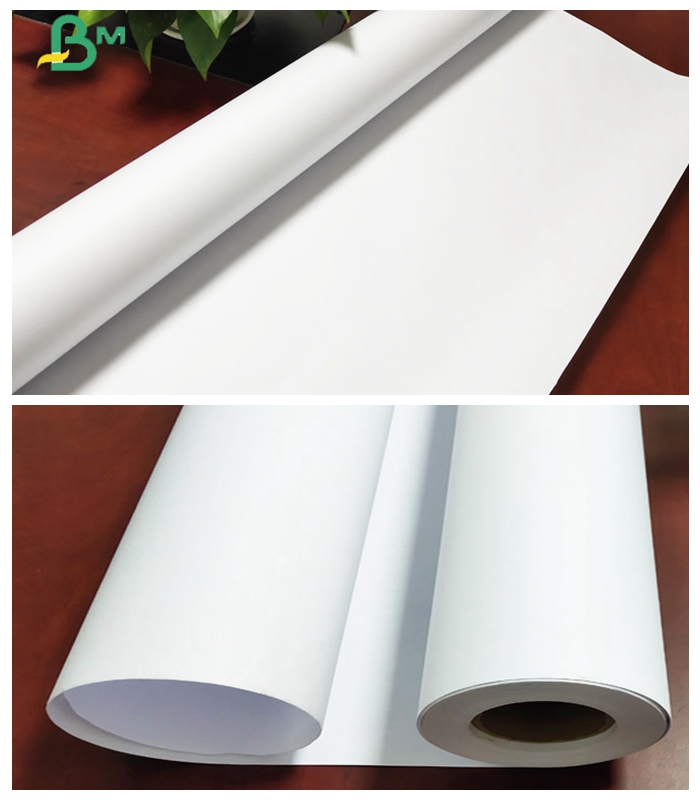 36'' / 48'' / 72'' Garments Drawing Paper / CAD Plotter Paper 70g 80g In Rolls
