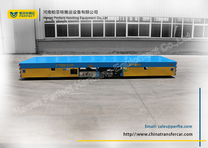 1-30t Electric Heavy Duty SGS Material Transfer Cart Remote And Hand Wireless Control