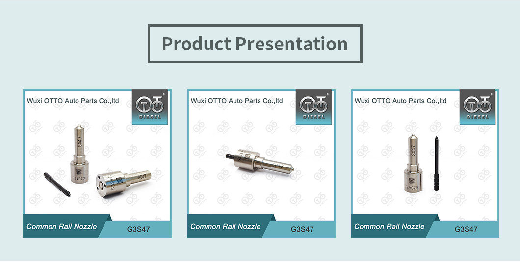 G3S47 DENSO Common Rail Nozzle For Injectors 295050-1900 295050-0910 8-98260109-0