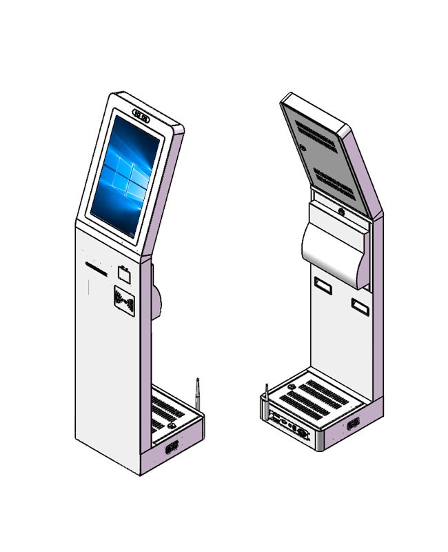 Windows Interactive Self-Service Ordering Kiosk for Retail Environments