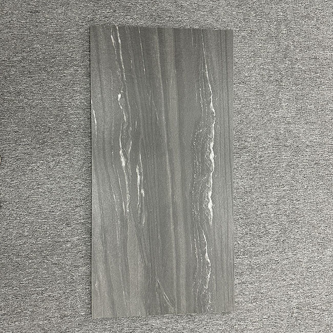 Grey Living Room Rustic Porcelain Floor Tile Non Slip Tile Matte Finished
