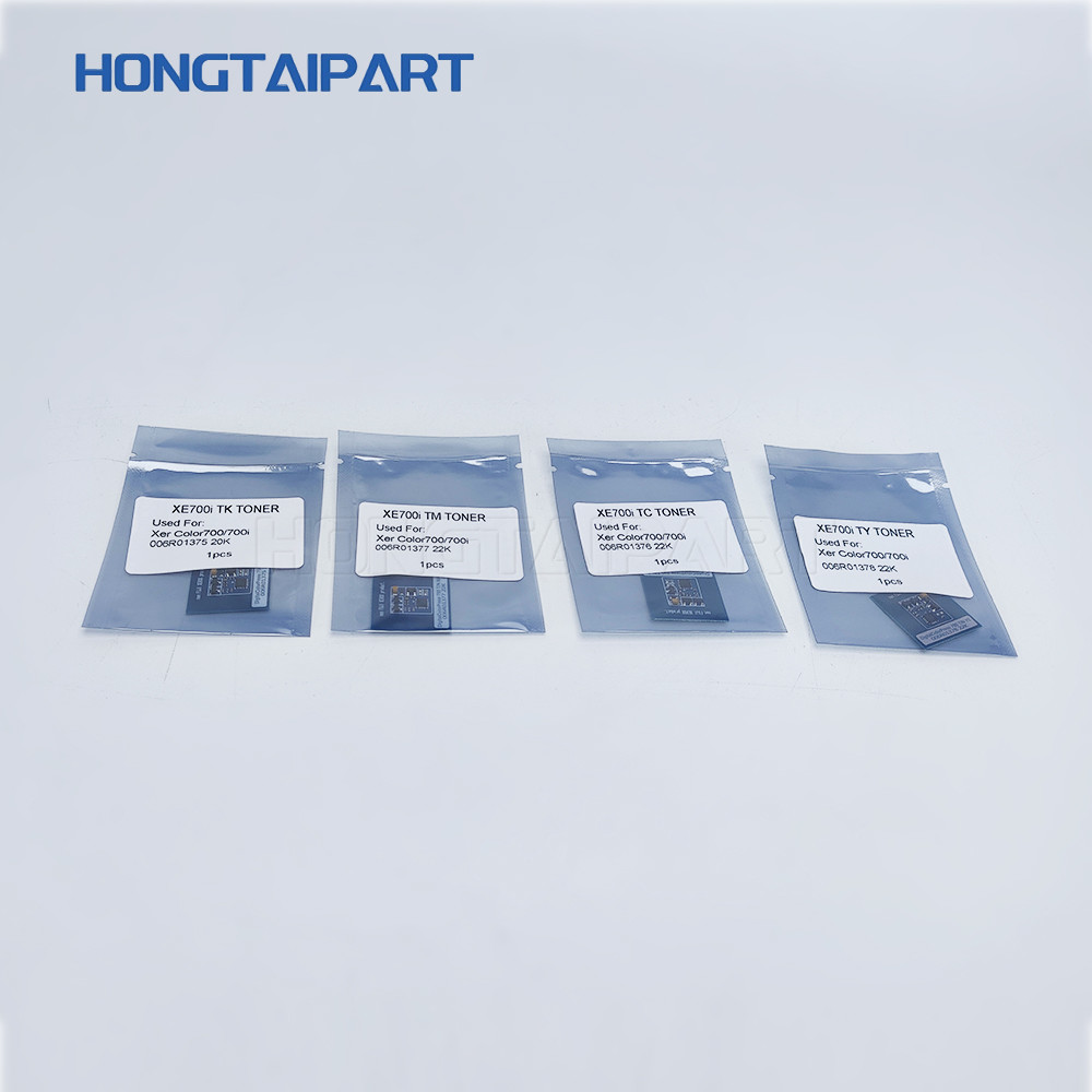 006R01375 006R01376 006R01377 006R01378 Toner Reset Chip (CMYK) For Xerox 700 700i 770 C75 J75 Printer Cartridge Chips