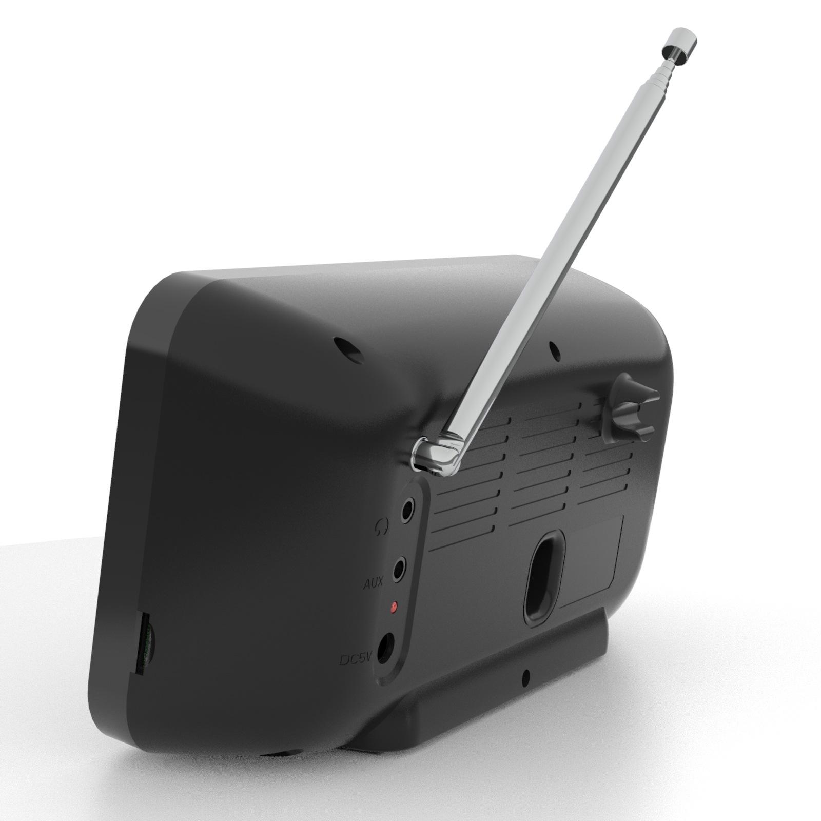 Telescopic Antenna DAB Wireless Radio Rechargeable Wireless Portable