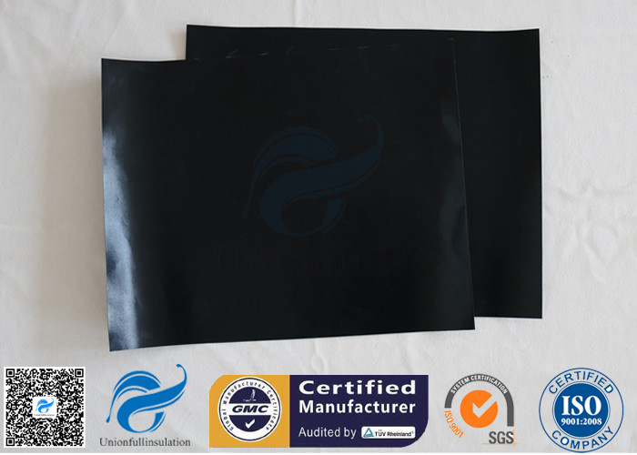 Non Stick Silicone Baking Mat 260℃ Heat Resistant BBQ Grill Mat Black 15.75X13