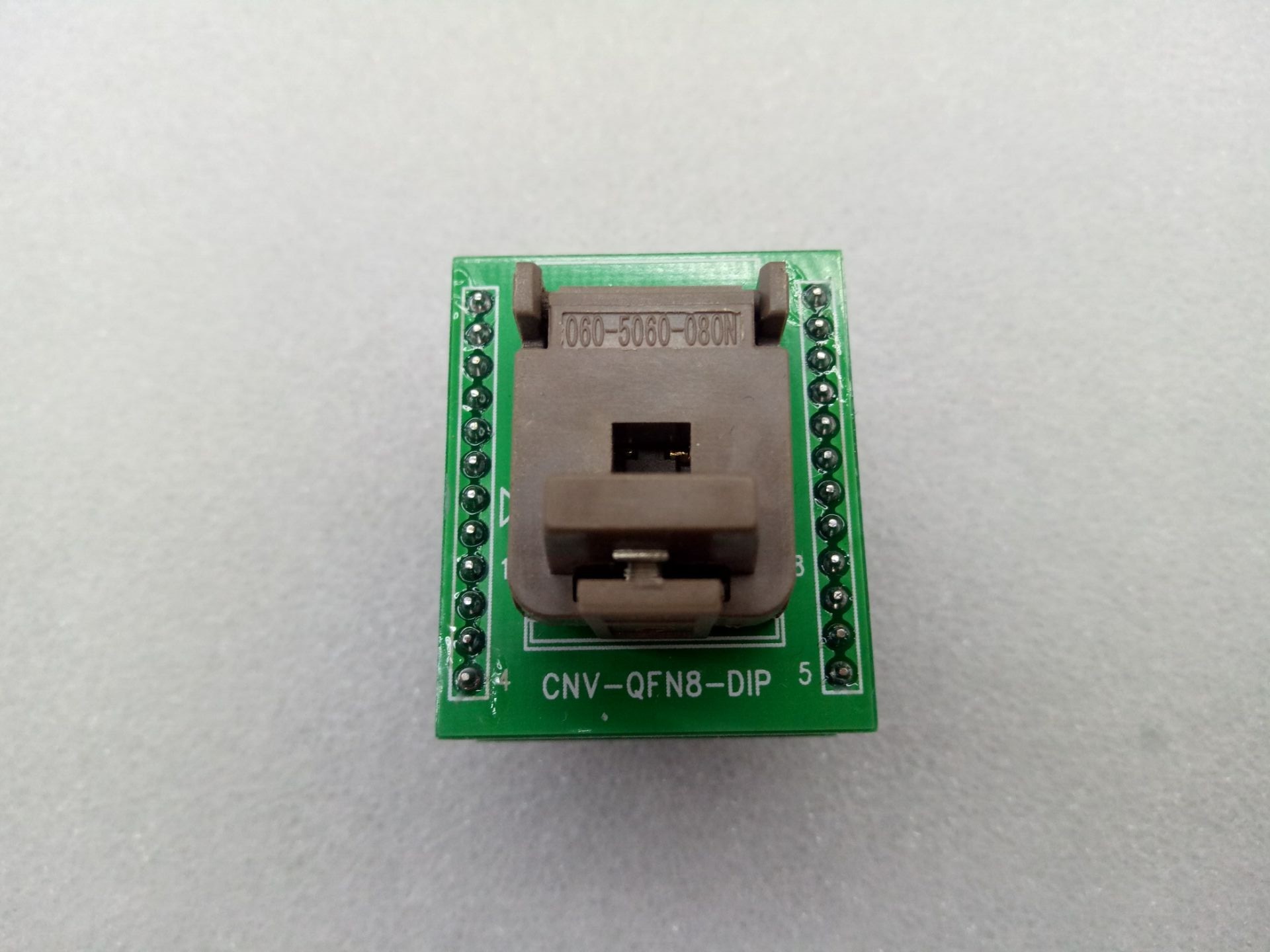 QFN8 TO DIP8 CNV-QFN8-DIP programmer adapter sockets with DFN8 MLF8 size 8*6mm