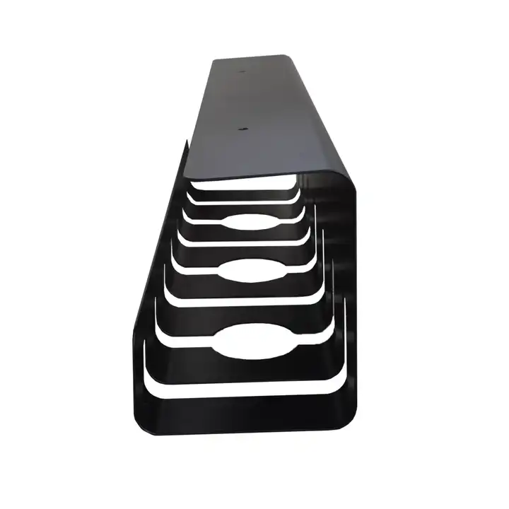 Electric Office Furniture 2023 2 Pack Under Desk Cable Tray with Clamp Management Raceway