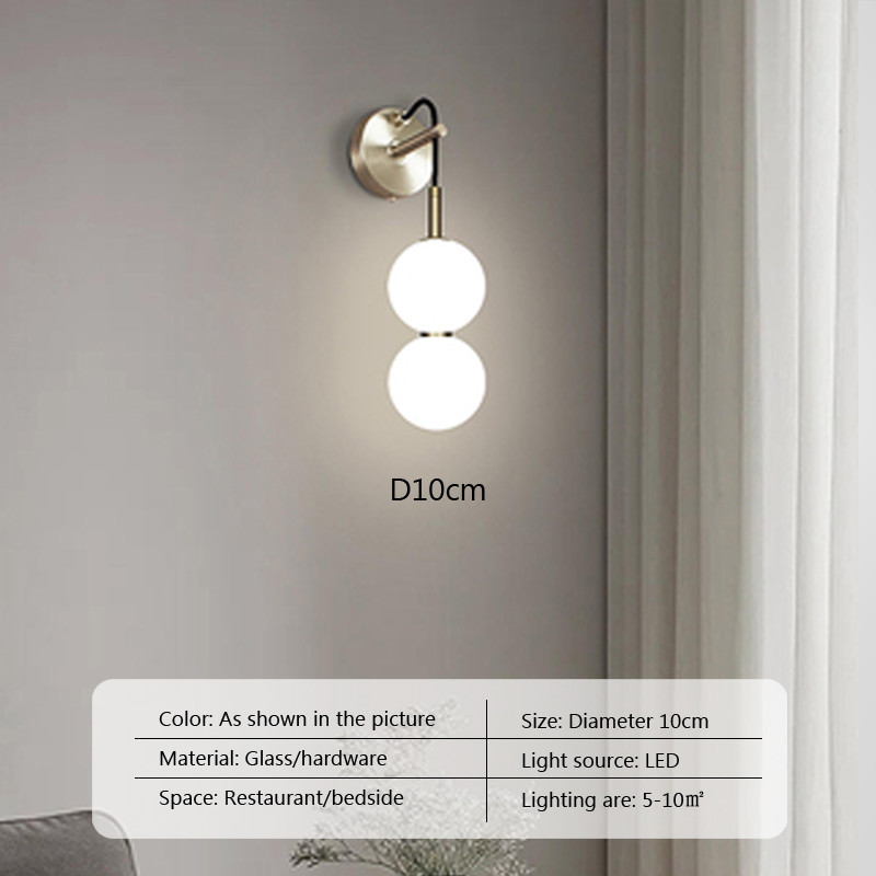 Glass Pendant Light Post-modern Pendant Lamp Bedside Living Room stairwell pendant lights(WH-AP-559)