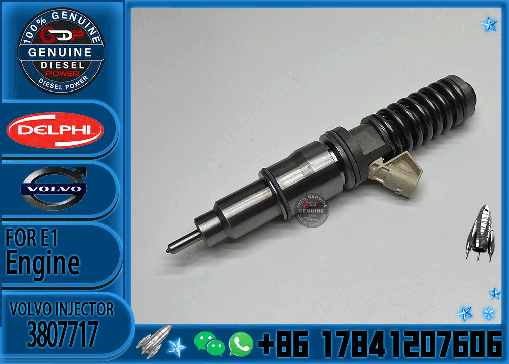 Fuel Injector Assembly 3807717 03829087 3840043 20430583 20440388 20500620 For Delphi Engine E1