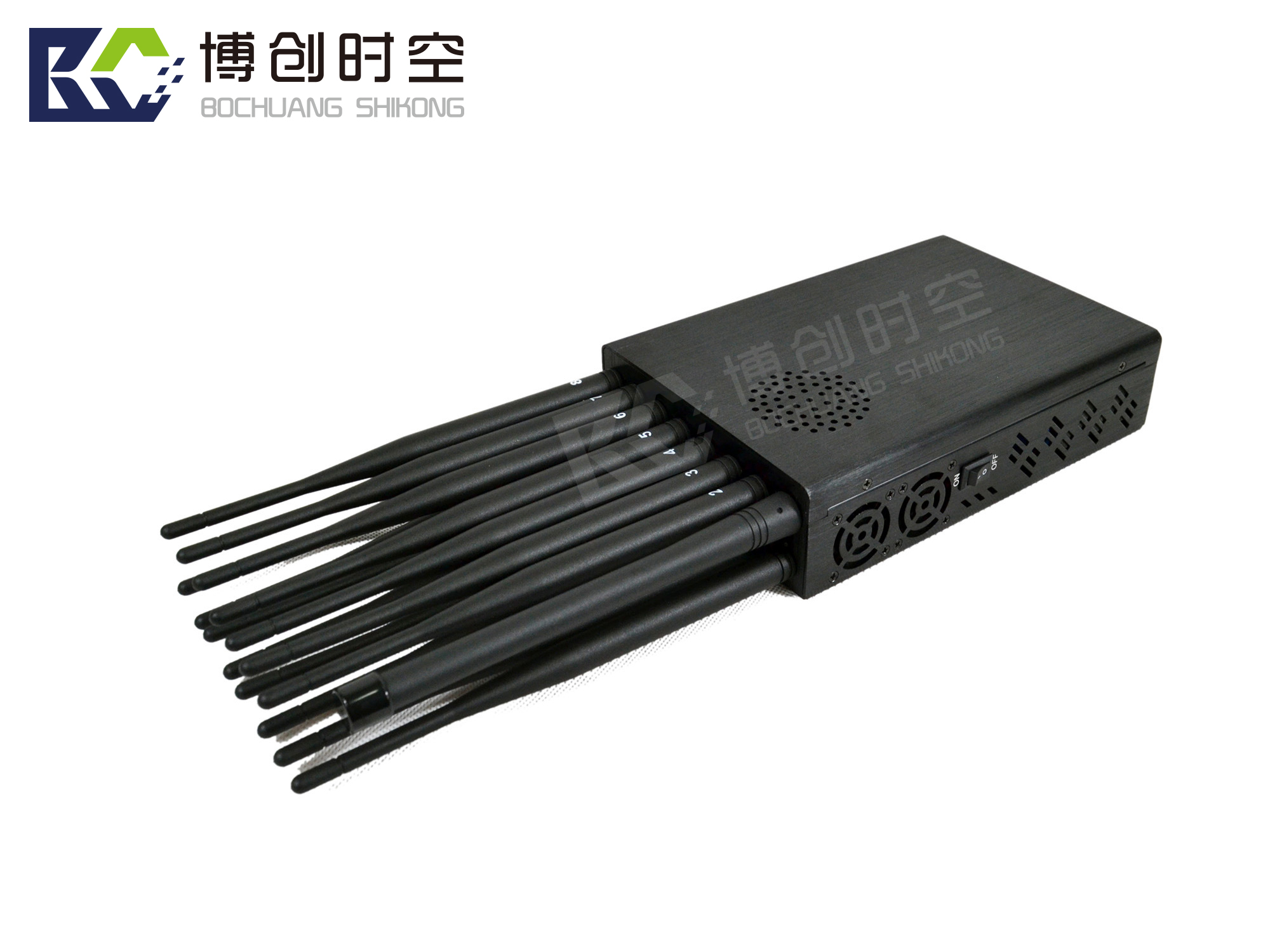 UHF/VHF intercom signal jammer GPS/ Beidou /Galileo Satellite Navigation System WIFI2.4g /5.8G wireless signal jammer