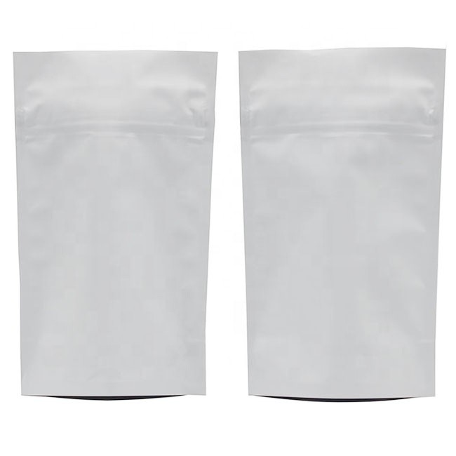 Biodegradable Stand up Pouch Food Grade Packing Bag Kraft Paper Bag for Snack 55g 100g 500g