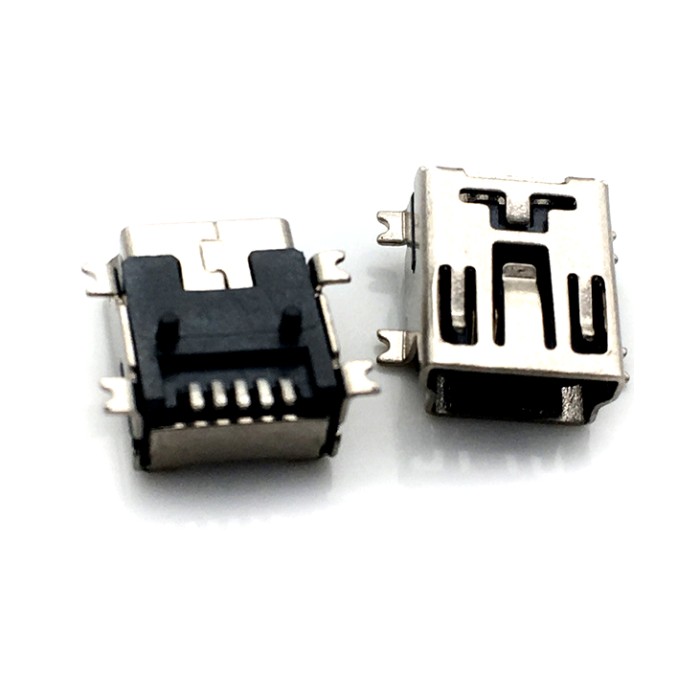 MINI USB 5P Female Full SMT Connector