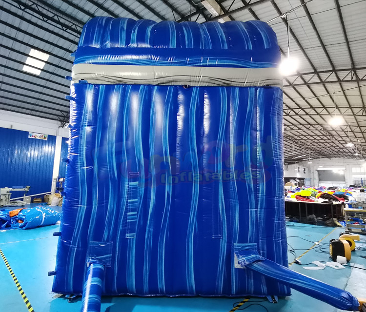 Double Stitching Plato Outdoor Inflatable Water Slides For School