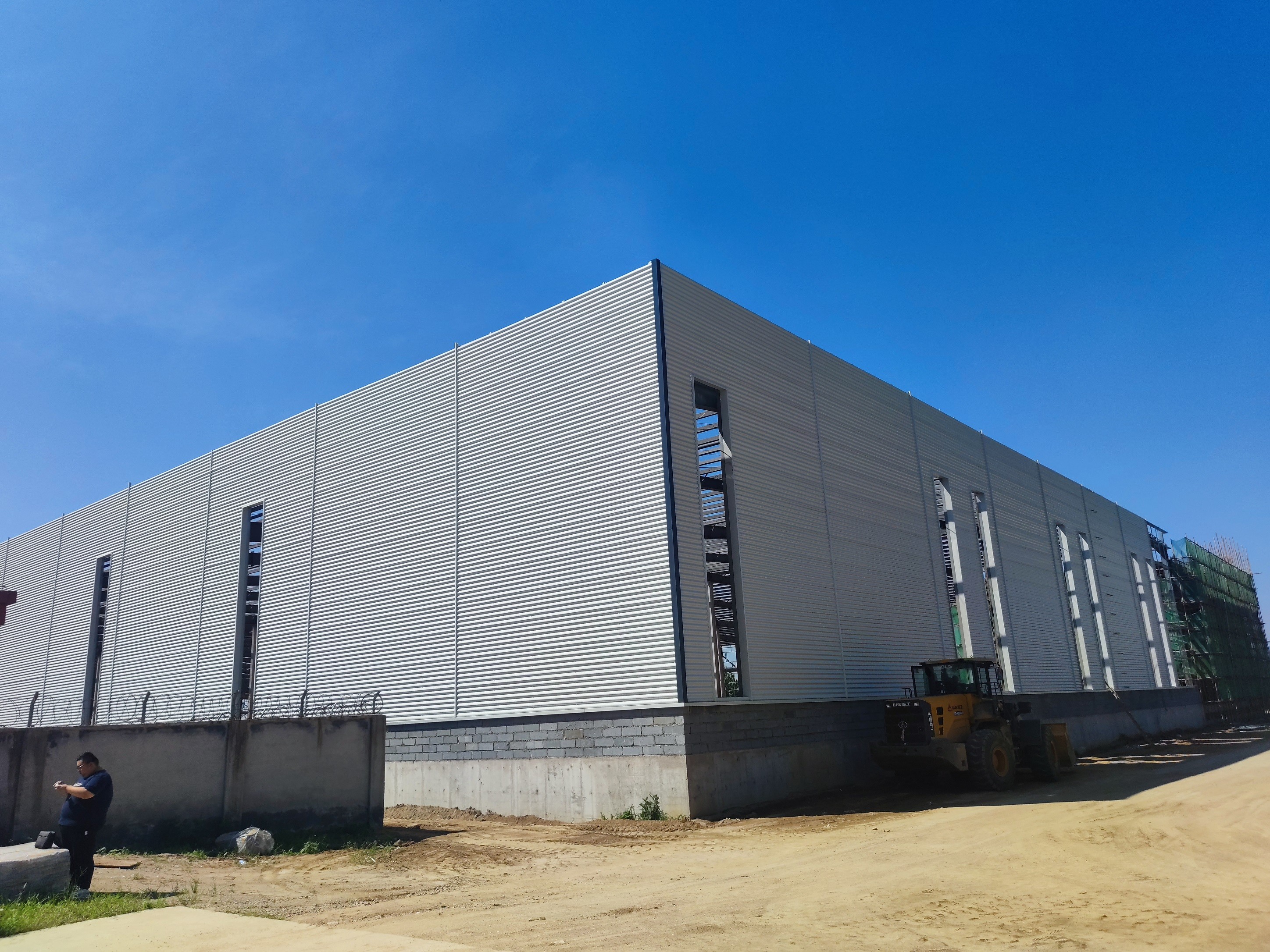 Portal Frame Design Prefabricated Structural Steel Factory Building Project Solution