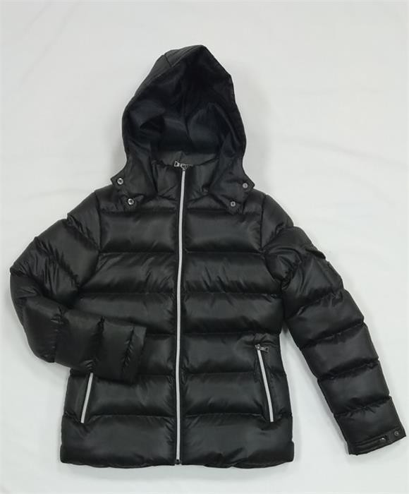 Sports Running Ladies Hooded Padded Jackets Winter Ladies Three Quarter Length Padded Coats