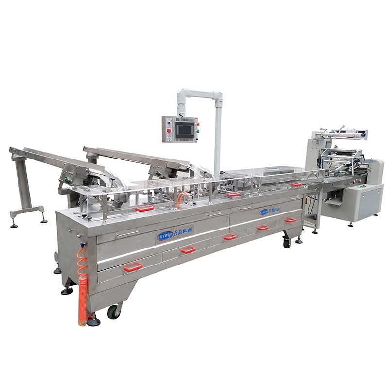Width 800mm Bakery Biscuit Production Plant / Industrial Biscuit Machine 600kg/H