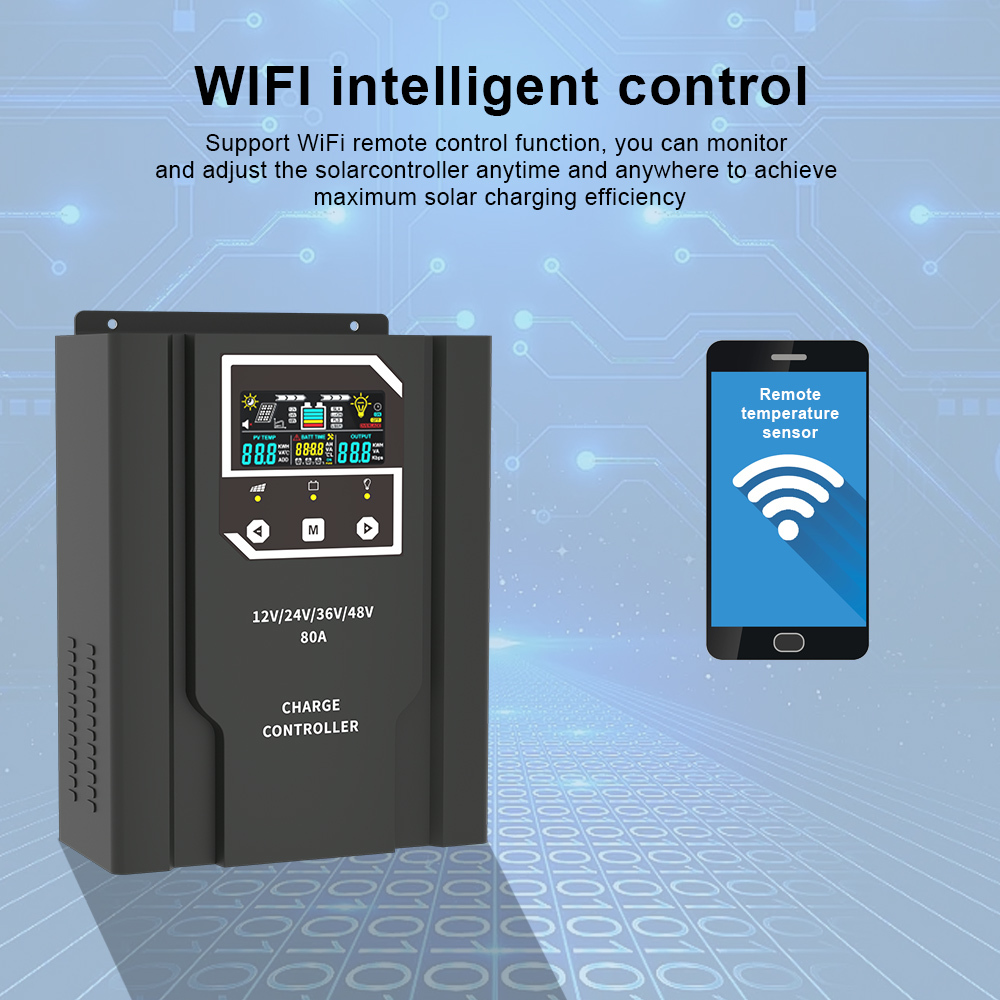 12V 24V 36V 48V Solar Charging Controller Mppt 40A Solar Charge Controller