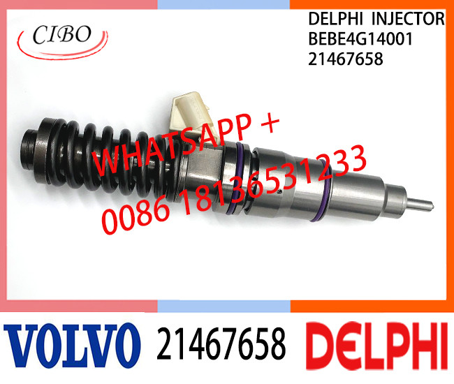 21467658 BEBE4G14001 Fuel engine Diesel Injector 21467658 BEBE4G14001 E3.4 for VOL MD11