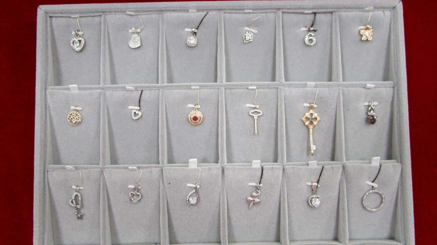 Customized 925 Silver Lobster Clasp Spring Charms Brass Lobster Clasp
