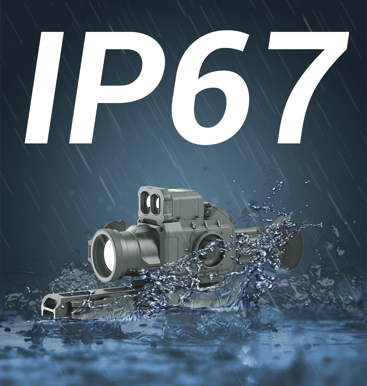 OLED Display 12um Thermal Imaging Sight IP67 For Hunting