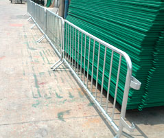 Hot Dipped Galvanized Crowd Control Barriers Smart Design, Crowd Control Barricade