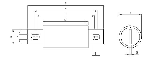 DC500V 400A High Breaking Capacity Car Fuse