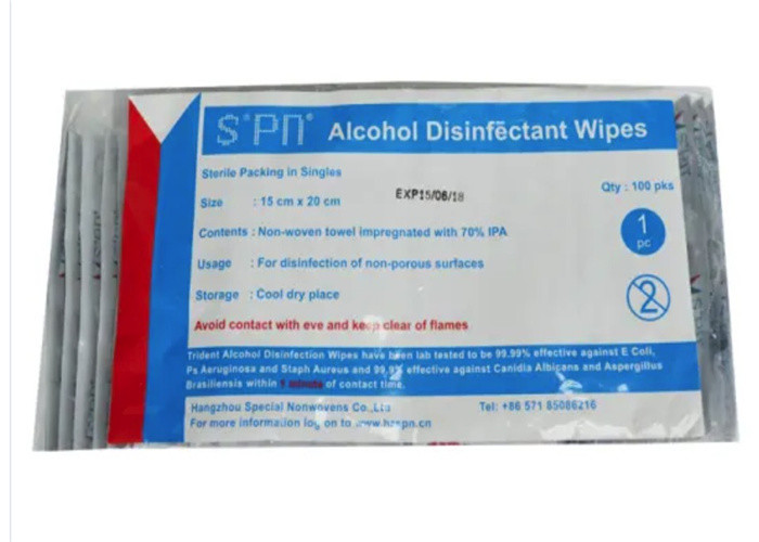 Nonwovens Medical Grade Cleaning Wipes HS Code 3401199000 Private Label Acceptable
