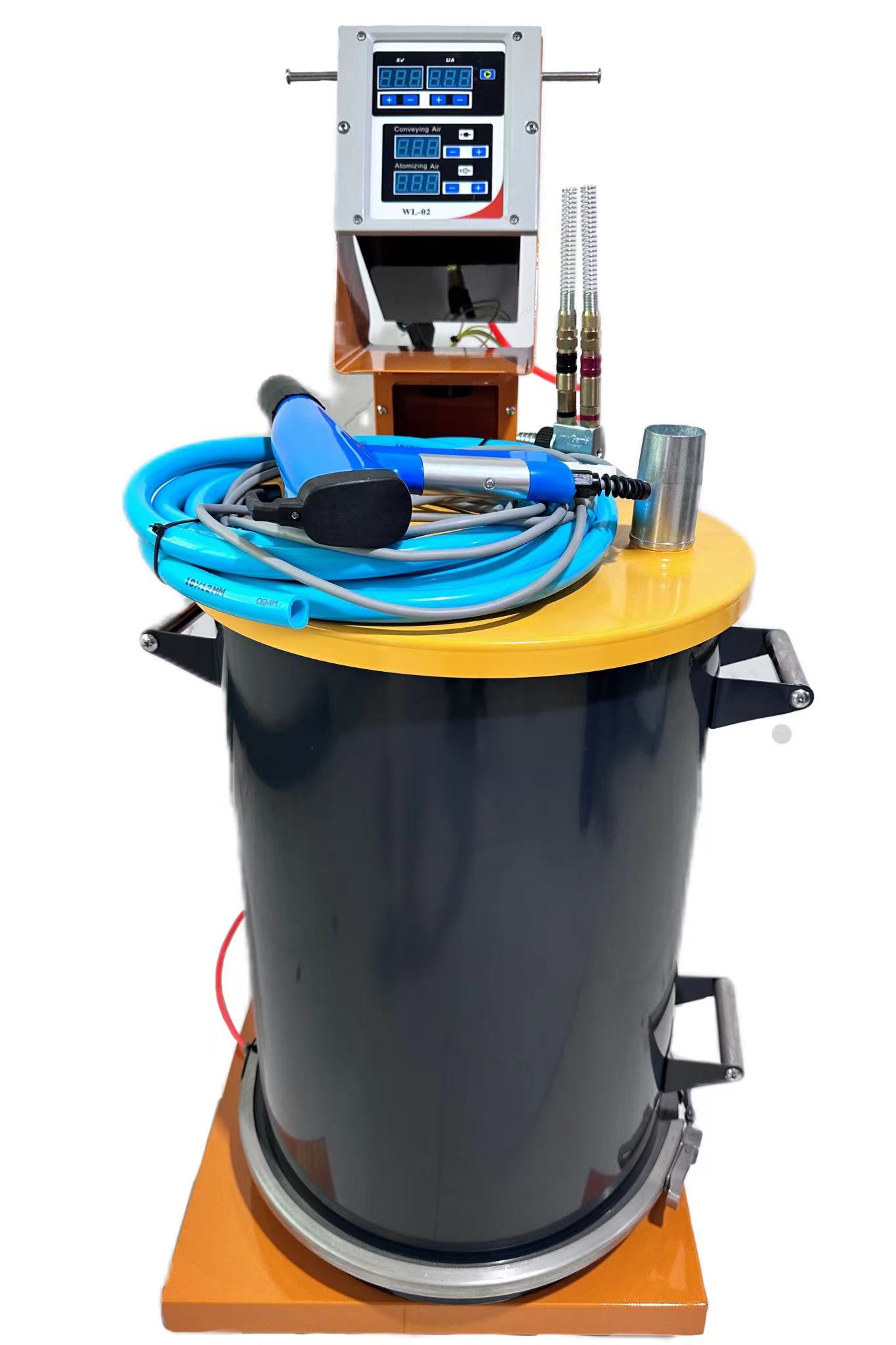 Lightweight Handheld Portable Powder Coating Gun For Advertising Industry