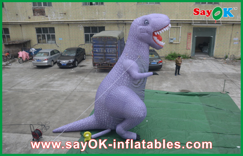 Custom Animal Dinosaur Inflatable Cartoon Characters Model / Figure / For Advertisement