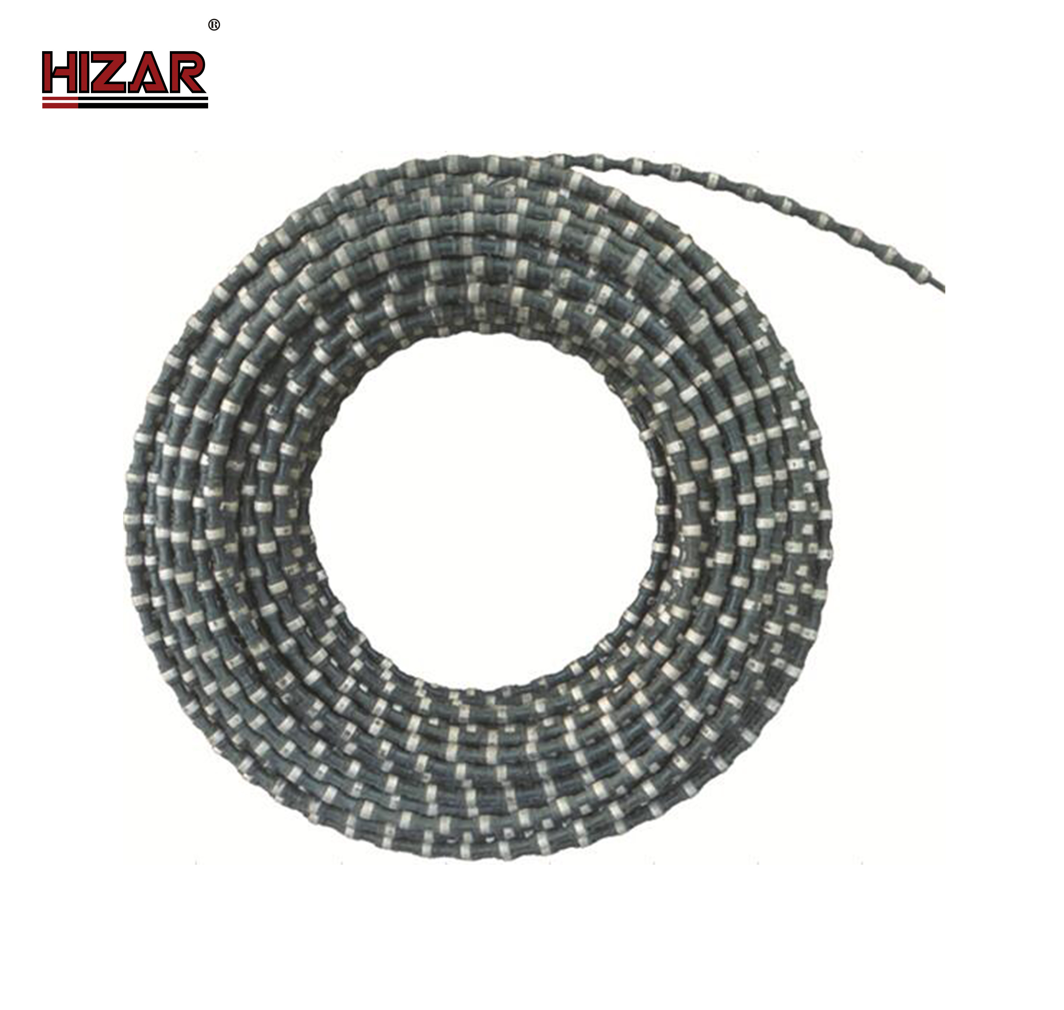Quarry Plastic Connection ODM 7mm Diamond Wire Saw Rope Block Processing
