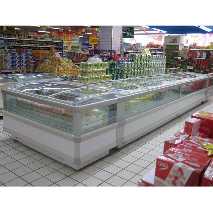 R404A Supermarket Island Freezer