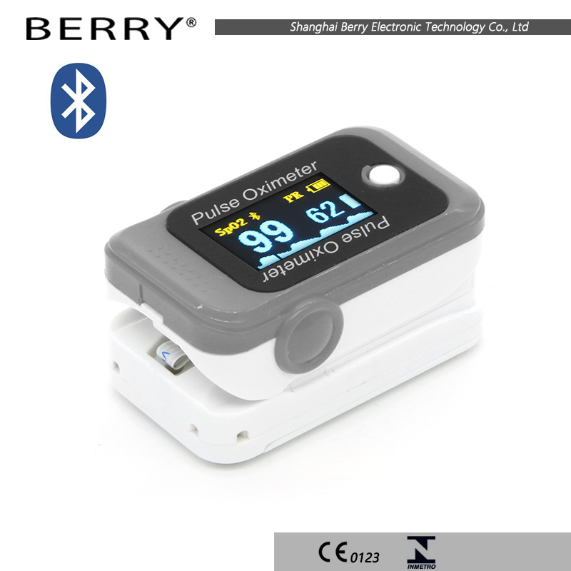 SpO2 / PR Alarm Fingertip Pulse Oximeter With Auto Power Off Battery Life Real Time