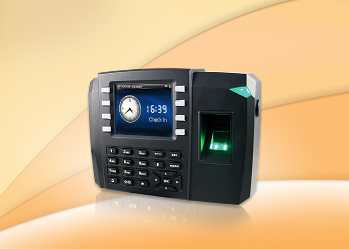 Color TFT Screen Fingerprint Access Control System TCP / IP USB RS232 / 485