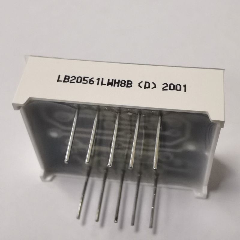 0.56inch Dual Digit 7-Segment LED Display Common Anode Yellow Color