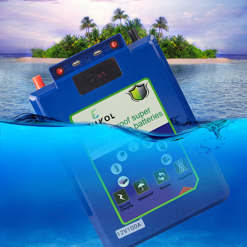 24V 30ah 50ah 12V Lithium Ion Battery Power Pack 100ah Waterproof For Solar System