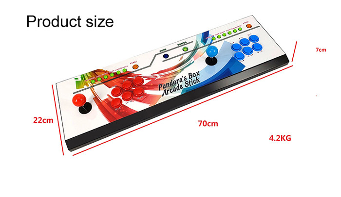 Home Use Arcade Games Luxury Wire Iron Console With Small Press Button Game Console For Sale