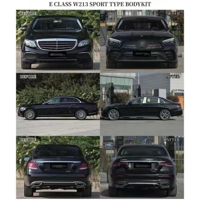 B CLASS Front And Rear Bumper Kits For Benz W213 Upgraded Version