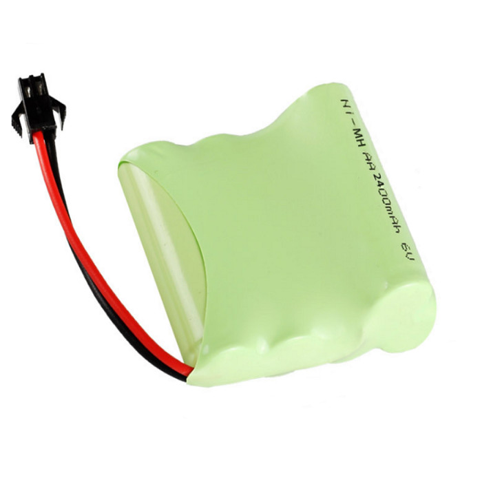 MSDS 5 Cell Nimh Nickel Metal Hydride Battery Pack 6V 2400mAh