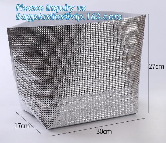 cooler bag waterproof oxford shoulder bag ice pack thermal picnic lunch box vehicle insulation bag for meal drinks pack