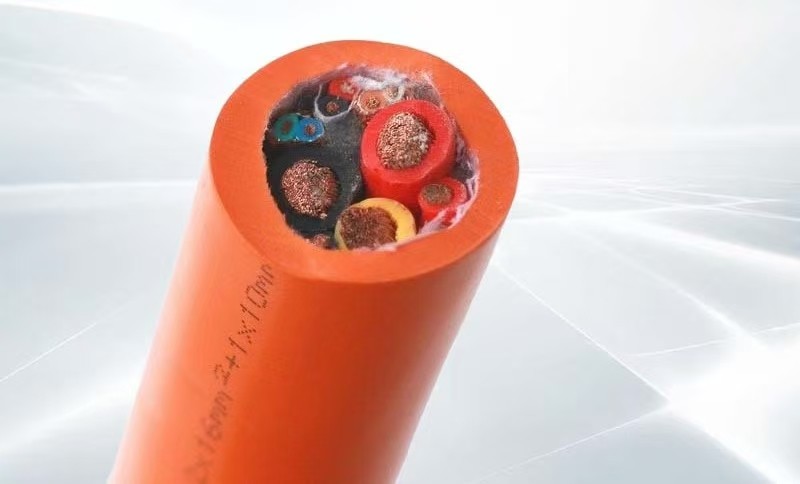 Round Electric Car Charging Cable Fast Charging And Safety Operation